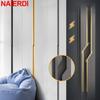 NAIERDI Black Lightning Long Furniture Handles 600-1800mm Aluminum Alloy Cabinet Handles Cupboard Door Handles Door Hardware