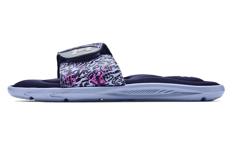 Шлепанцы Under Armour Ignite Vi с графическим ремешком Сине-фиолетовые Женские 3024453-400 39