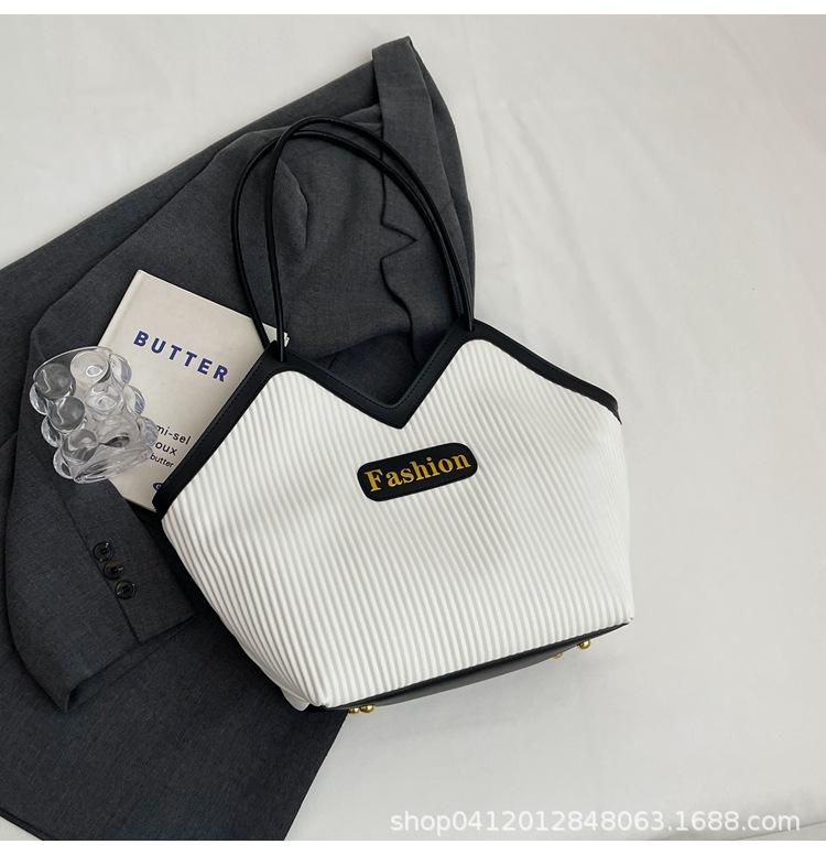 

Повседневная сумка большой вместимости женская 2025 новая модная наплечная сумка для покупок сумка для занятий для студентки сумка-тоут для поездок на работу белый