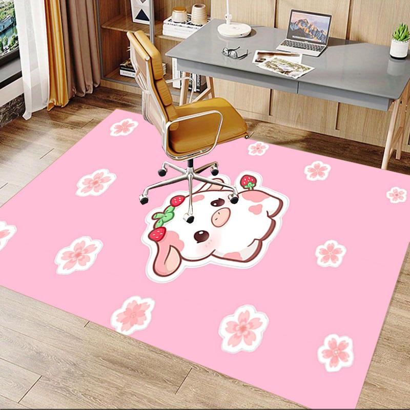 1pc cow strawberry Carpet Office Rug Outdoor Mat Home Decor Area Carpet Festival Gift