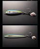ECOODA Green Blue Stainless Steel Anti-Corrosion Spinner Hook for Sea Fishing