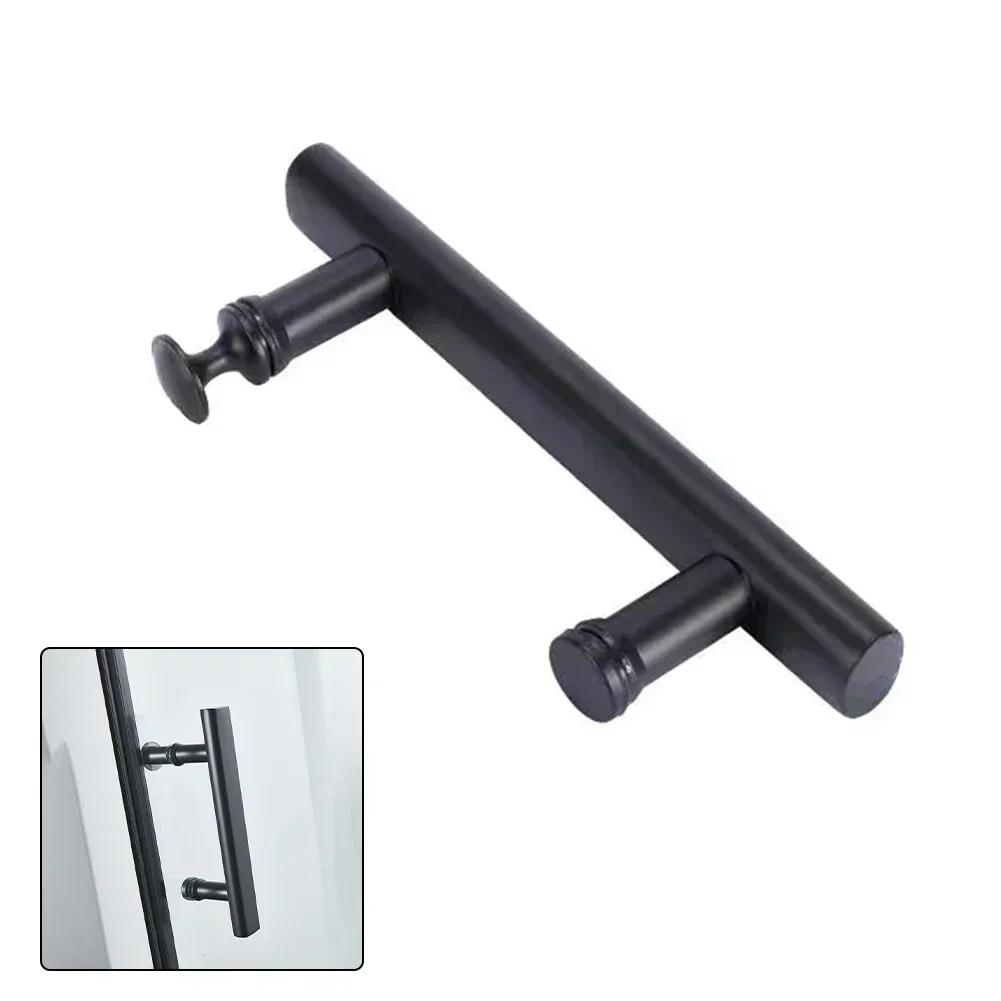 Shower Door Handles Stainless Steel Shower Door Pull Glass Sliding Door Handle Bathroom Handrails Furniture Pull Hardware