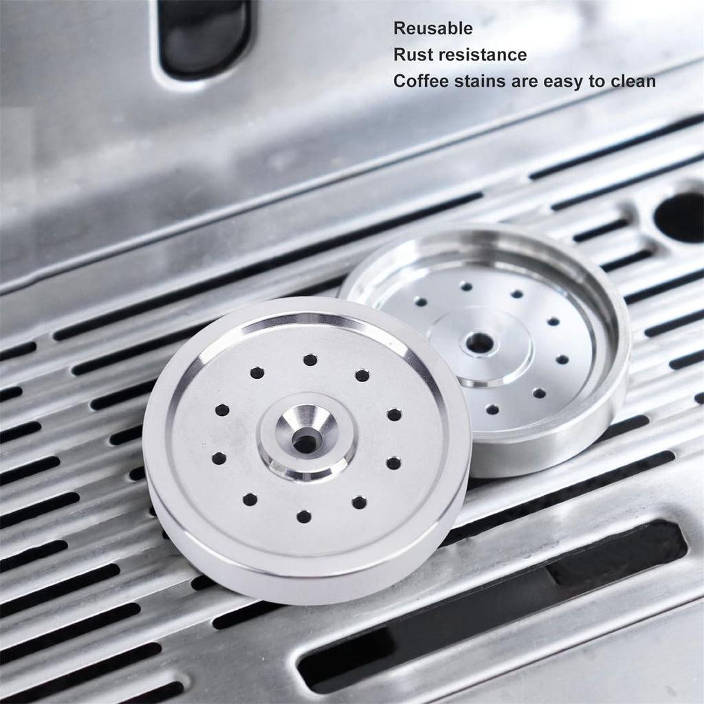 Edelstahl Kaffeemaschine Streuscheibe Kaffeemaschine Duschkopf Kaffeebrühkopf Sieb für BES990/900/980/920