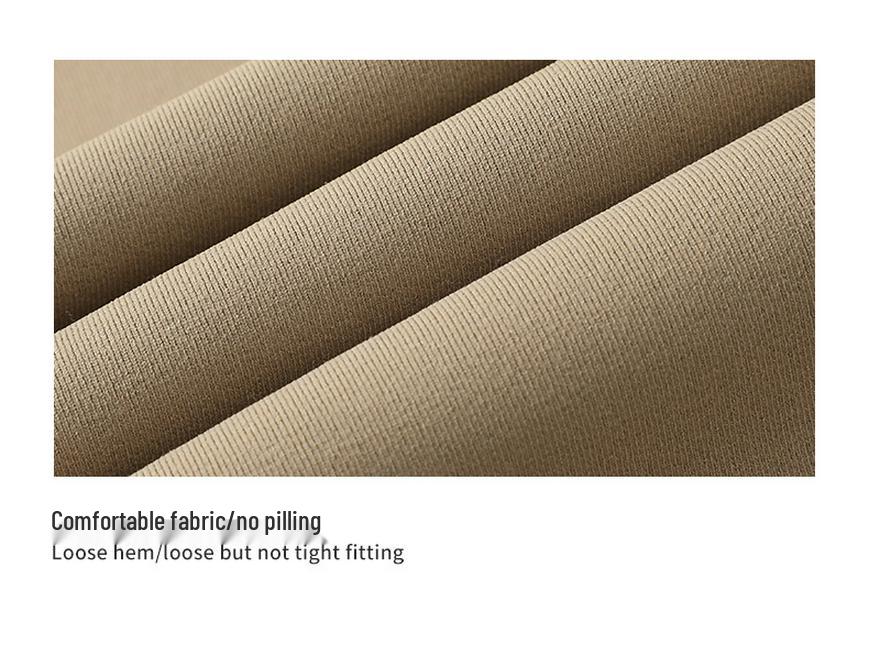 ACU Menswear Fleece-Lined Men's Sweatshirt - Autumn/Winter 2026, Bear Sleeve Patchwork, Jacquard, Round Neck, Color Block Design