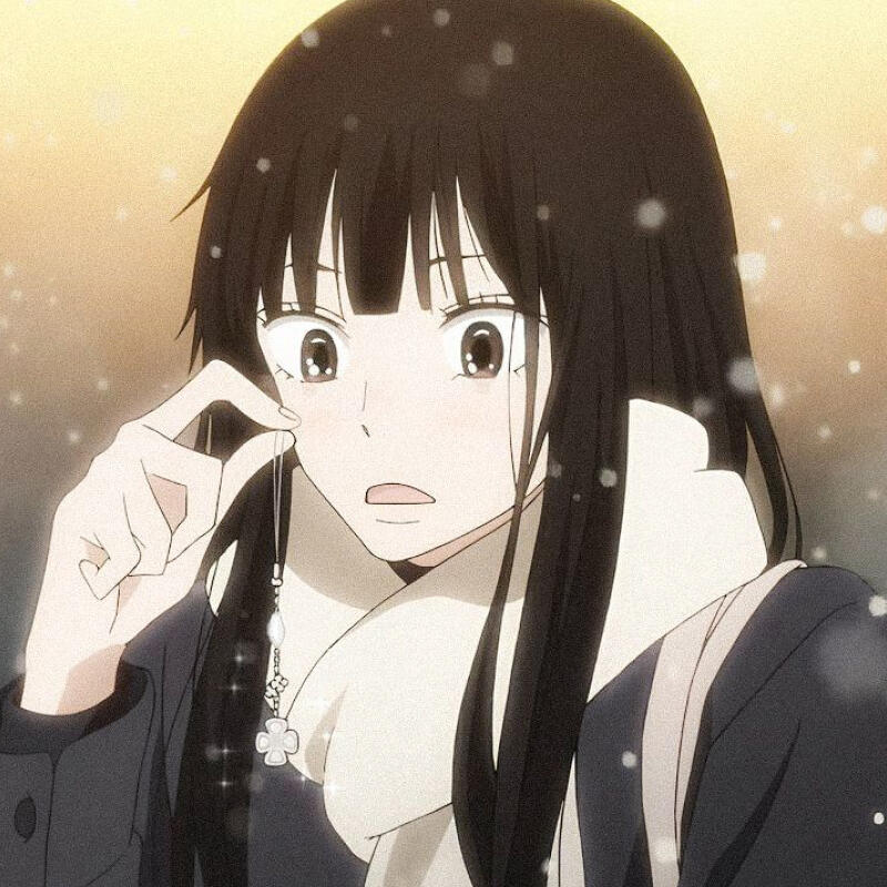 Reaching You Sawako Keyring Lucky Charm White Charm