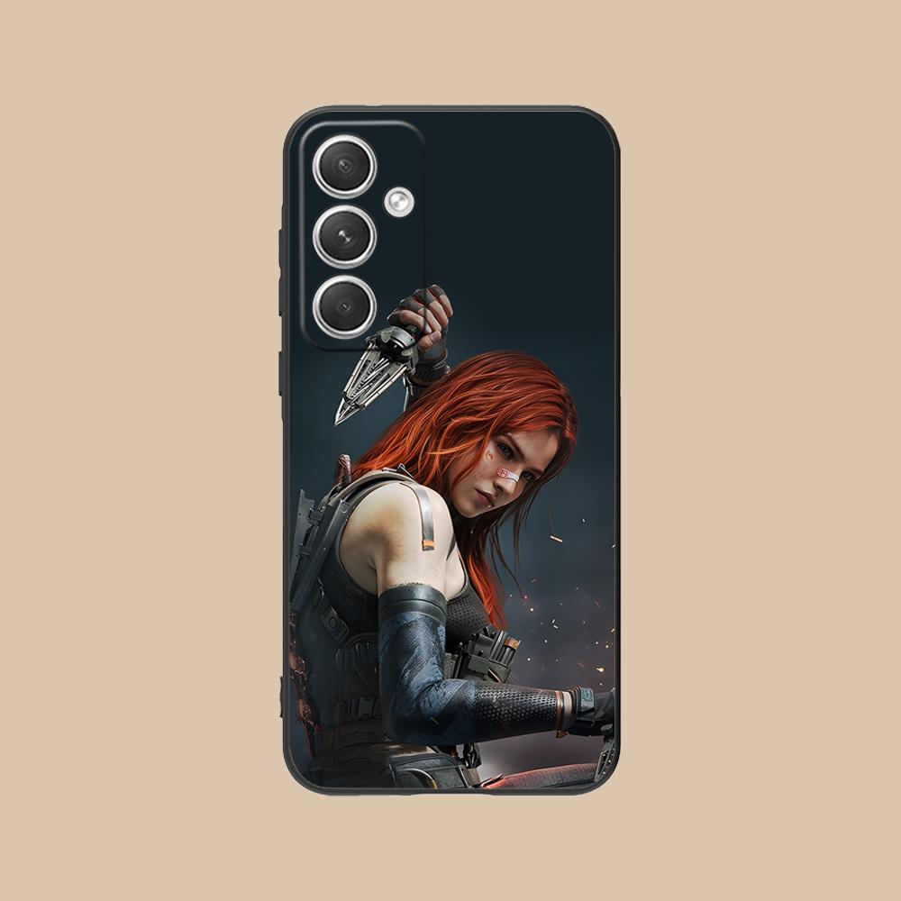 Game Delta Force Matte TPU Mobile Phone Case for Samsung Galaxy S26 S25 S24 S23 S22 S21 S20 Note20 Plus FE Ultra Colorful Cover