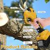 30mm Brushless Electric Pruning Shears for Dewalt 20V Battery Cordless Electric Scissors Tree Trimming Garden Tool (No Battery)