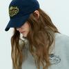 HACIE LOVE SYMBOL BALL CAP [NAVY]