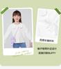 B. Duck Little Yellow Duck Children's Clothing Girls' New Princess Wind Lotus Leaf Edge Shirt