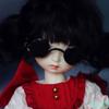 1/31/4 BJD Mini Plush Doll Cute Heart Frame Glasses Clothes For 10/15cm Dolls Plush Doll Eyeglasses