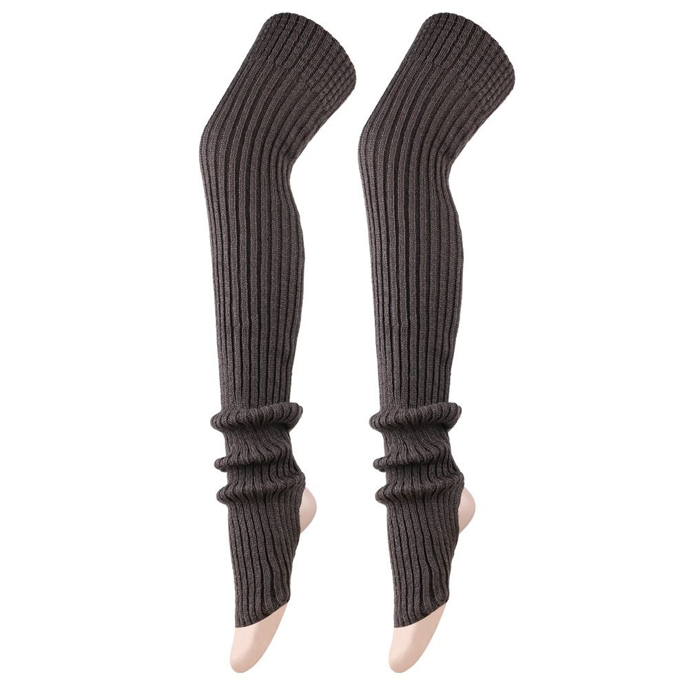 Winter Women Leggings Solid Color High Boot Stockings New Leg Warmers  Women
