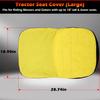 Upgrade Large Seat Cover LP92334, Riding Lawn Mower Cushioned Waterproof Seat Cover Up To 18" High Perfectly Fits For John Deere Mower & Gator Seats,