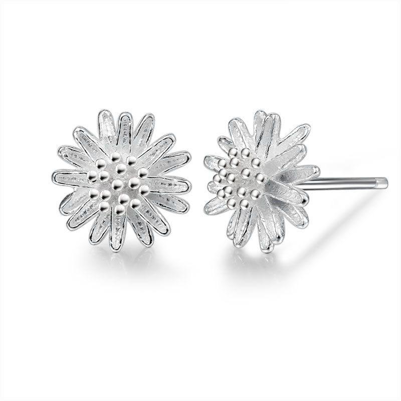 Daisy Earrings - Fresh Forest Style Chrysanthemum Series
