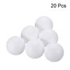 PATIKIL Golf Practice 41mm Hollow for Indoor and Outdoor Perfect for Flight Training and Swing Practice Balls, 20-Pack, Plastic, White, Use,