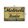 Radio Metal Tin Sign Vintage Retro Garage Wall Decor, Bar, Man Cave Art & Home Decor