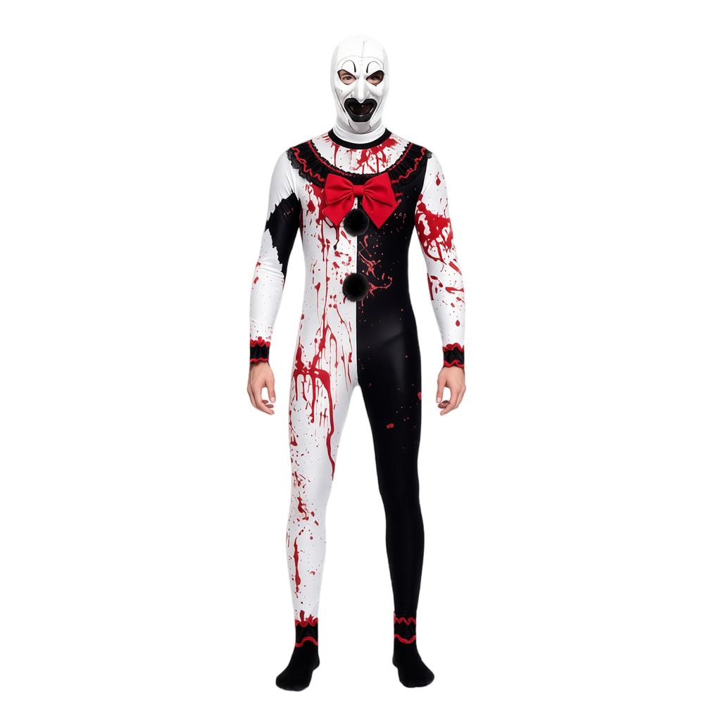 Scary Costume for Halloween Party Bloody Horror Cosplay Outfit