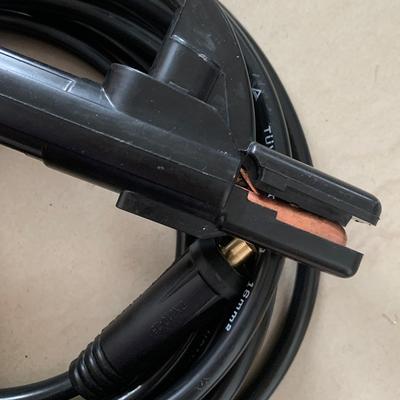 ABWR-5M Welding Accessories For Welding Electrode Holder 200Amp Manual MMA Arc Welding 10-25Mm Connector And Lead Cable
