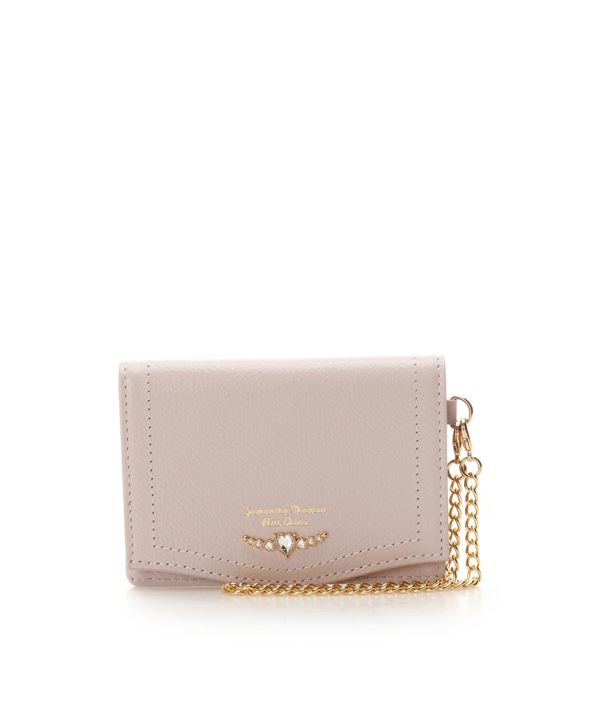 

Чехол для бумажника Thavasa Petit Clear Heart Bijou Pass Case Pink [Samantha Choice] розовый