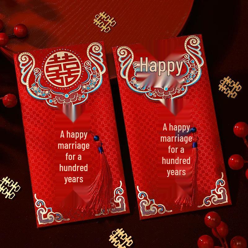 Wedding Red Envelope for Marriage, Engagement & Celebration