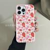Multiple Strawberry Bows for iPhone11/12/13/14/15/16/17 PROMAX Girl Phone Case