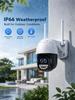 AIOOK Dual lens HD 10MP outdoor camera 5X ZOOM WIFI camera mobile tracking full-color night vision two-way intercom ICSEE APP