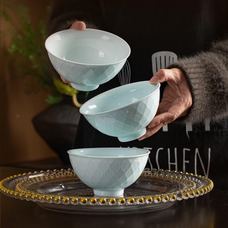 Aoweifu Jingdezhen Celadon Ceramic Tableware Set