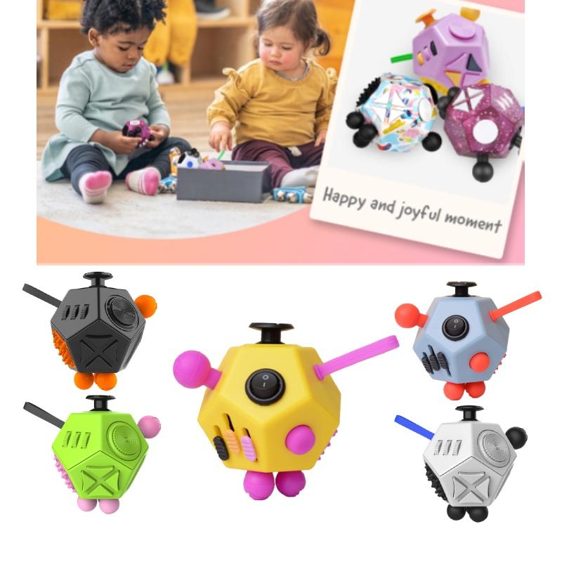 Dodecagon Fidget Cube Superior Anti-stress Toy For Adults Kids