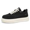 Flat Solid Colour Fashion Lightweight Man Sports Sneakers 2026 Spring New Casual Men's Shoes Canvas Comfort Trend Board Footwear