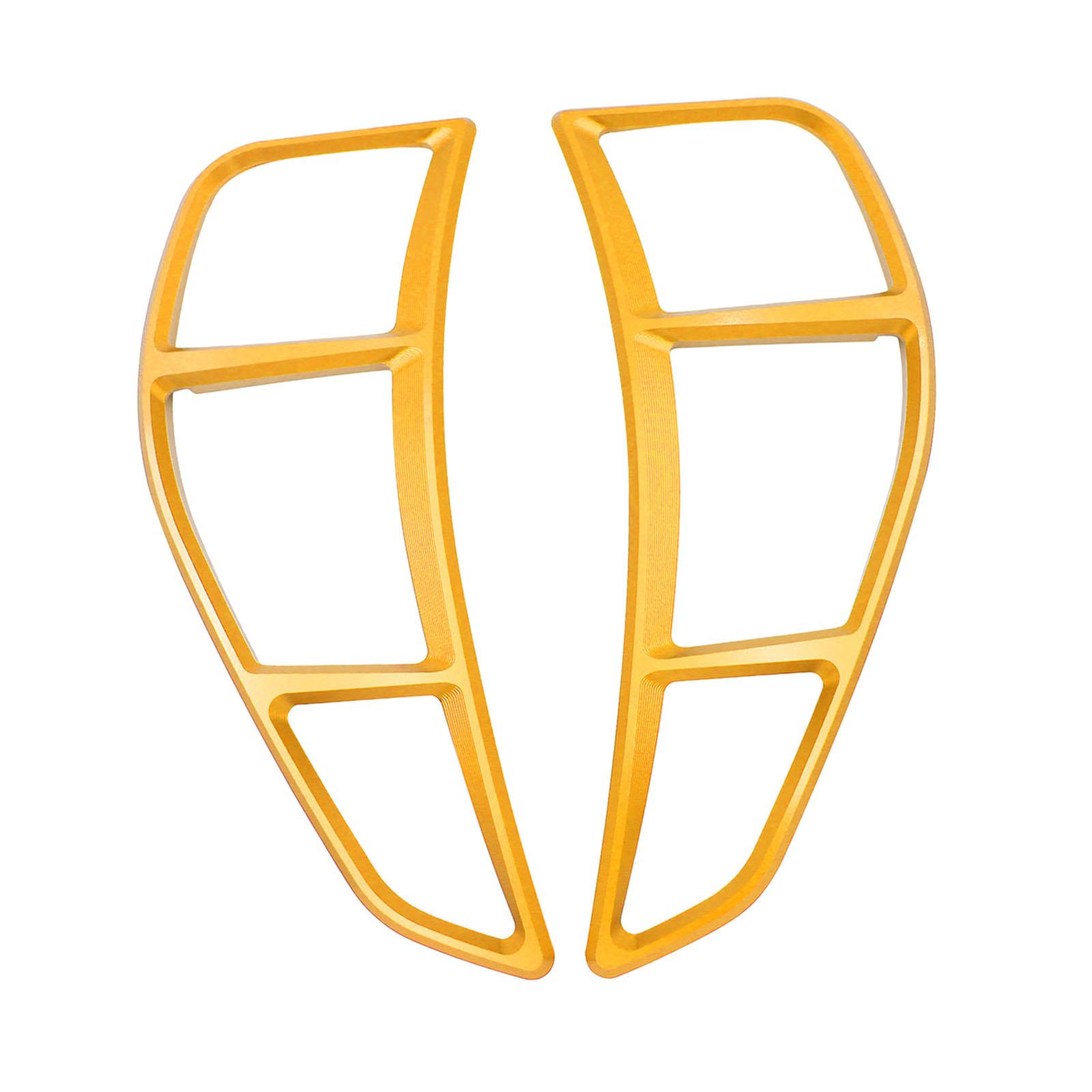 

2 шт. Защитная решетка радиатора, высокопроизводительная ремонтная деталь, автомобильные аксессуары премиум-класса, заменяет алюминиевый сплав для Vespa GTS 125 жёлтый