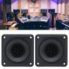 1pair 3.5Inch Square Car Horn Tweeters Speaker with Magnetic Cores Durability ABS Material for Enhances Sound Quality