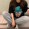 Retro European & American Women's Short Sleeve T-shirt, 2022 Korean Style Loose Fit, Hip Hop Harajuku Trend.