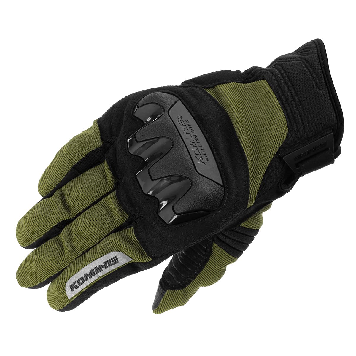 

Защитные сетчатые мотоциклетные перчатки Komine Olive S GK-2203 S оливковый