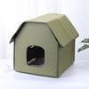Insulated Outdoor Cats House Easy Assembly Design for Winter Waterproof Bed Tent Cats and Small Pet Warm House