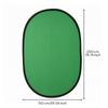 Green Screen Backdrop Board Two-sidedSided Trifold Display Easy-to-Store