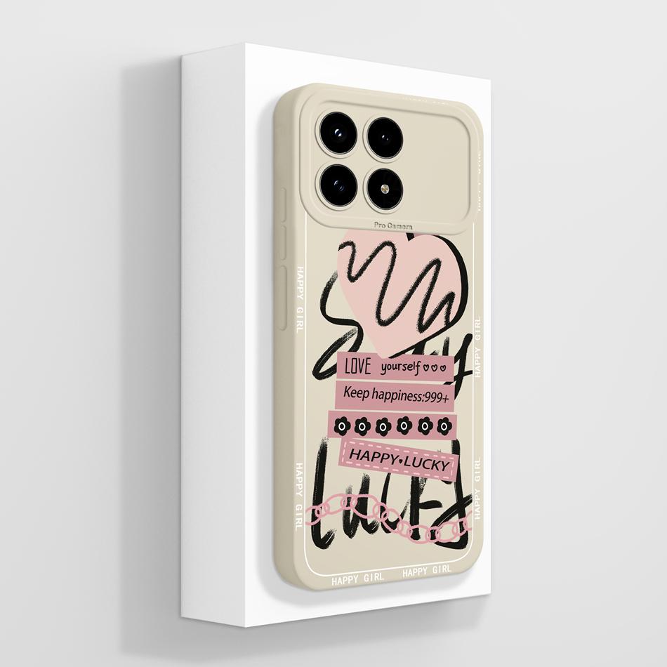 For Poco F8 Pro / F8 Ultra Phone Case Creative Design Lightweight Funda For Poco F 8 Pro F8Ultra Soft Liquid Silicone Shell Capa