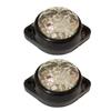 2x Clear Auxiliary Lamp with 6 LEDs (12V) – Universal Marker/Decoration Light For Trucks, Trailers, Containers, Lorries, Caravans & Campers