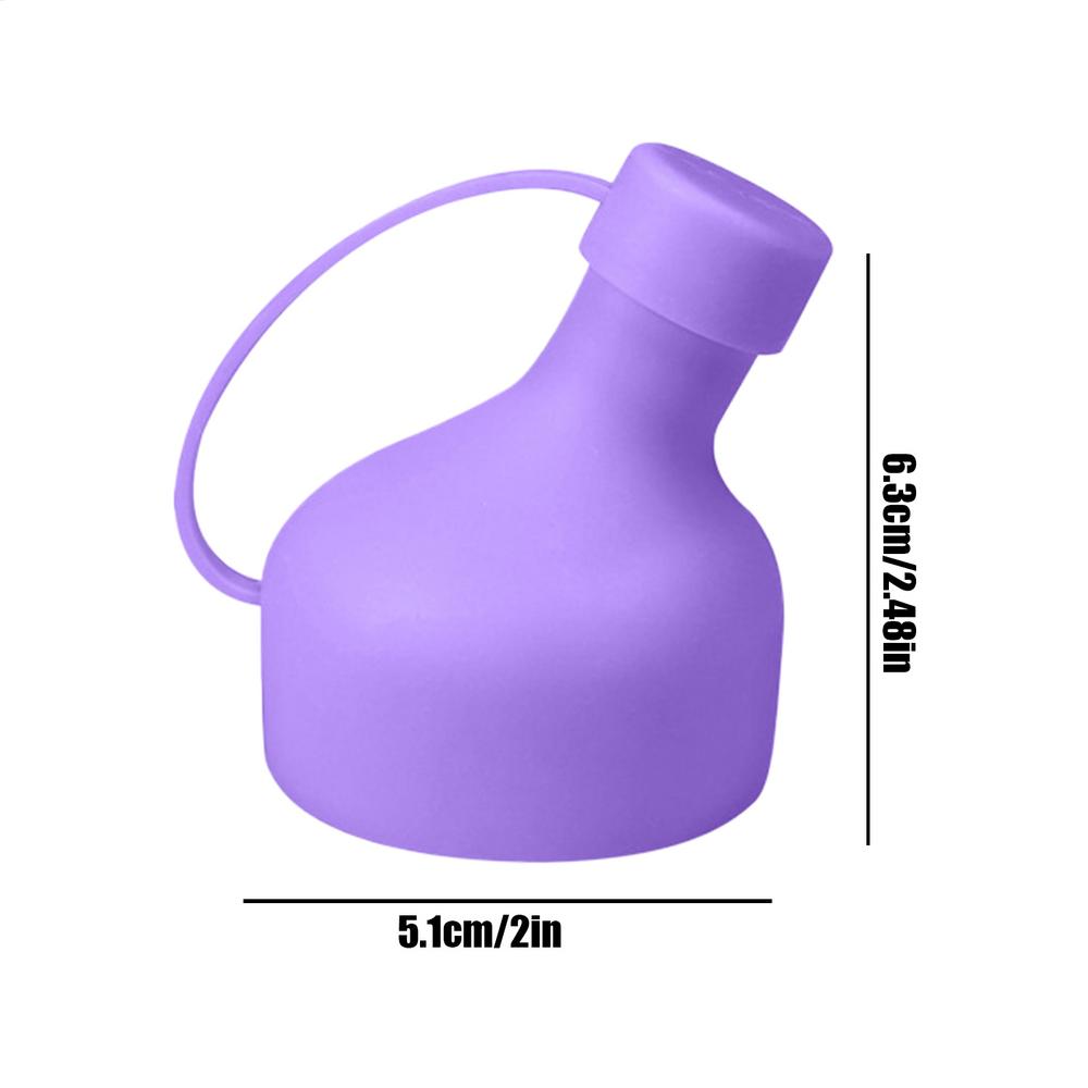 Milk Jar Lids Silicone Leakproof Pour Spout Covers Pour Spout Top For Family Kitchen Pantry Refrigerator Travel Picnic Baby