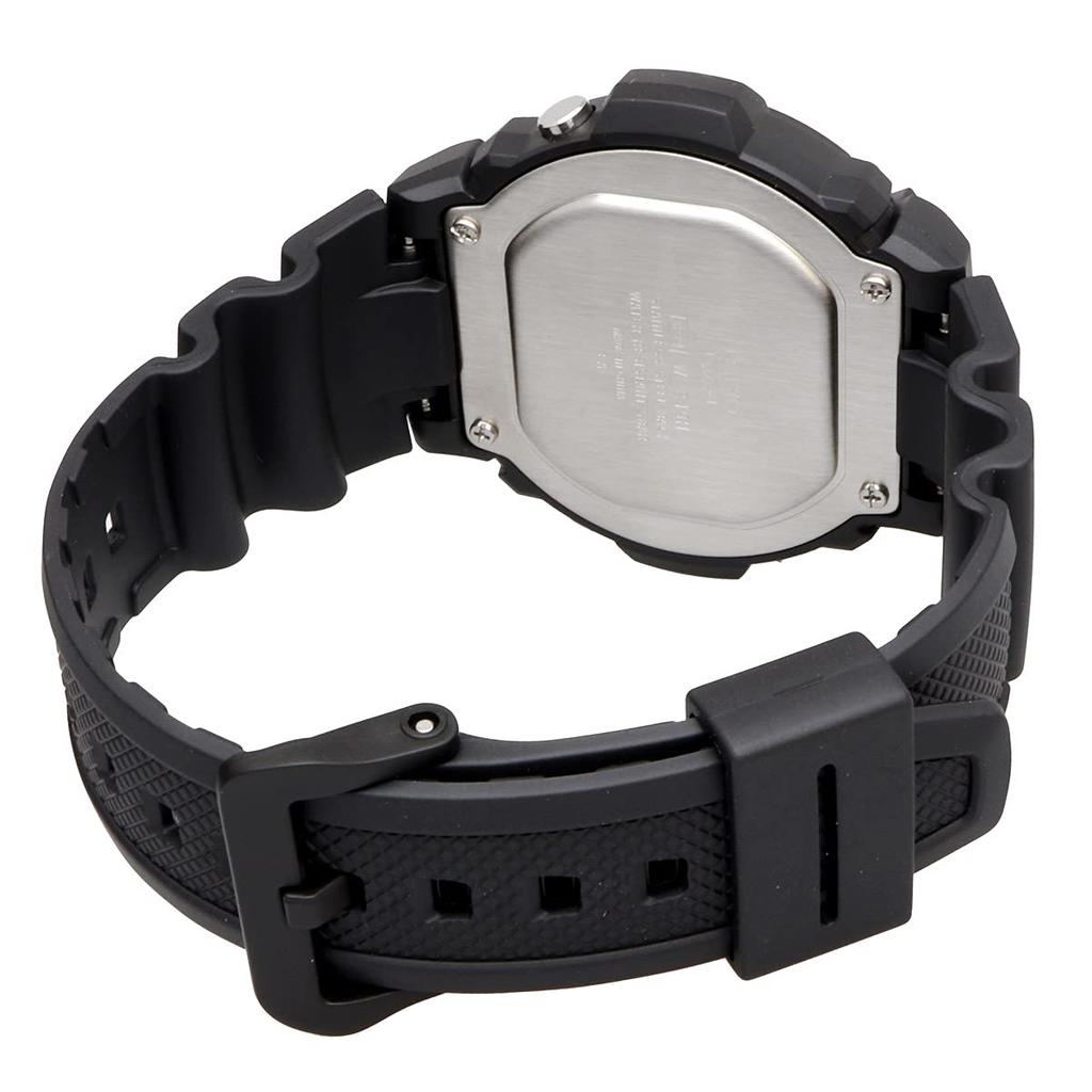 Casio Standard Digitalarmbanduhr W-219H-1AV / -219HC-8BV Herren Schwarz / Mattes Elfenbein (Importiert)