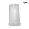 10PCS Empty Heavy Duty Flood Control Sandbag Reusable Tear Resistant Plastic Polypropylene Sandbag Flood Rescue Soil Filling Bag