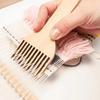 Wood Weaving Machine Comb 5 Teeth 11 Teeth Double Ended Weaving Comb Braided Tool for Beginner Tapestry Rug Making