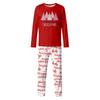 Family Matching Print Sets Pajamas Loungewear Outfits Family Matching Long Sleeve Tops+Pants Set