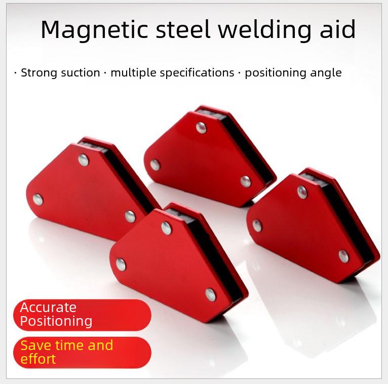 4-teiliges Mini-Magnetschweißpositionierungsset: Festwinkelwerkzeug für Hardware-Tools, 9 lb