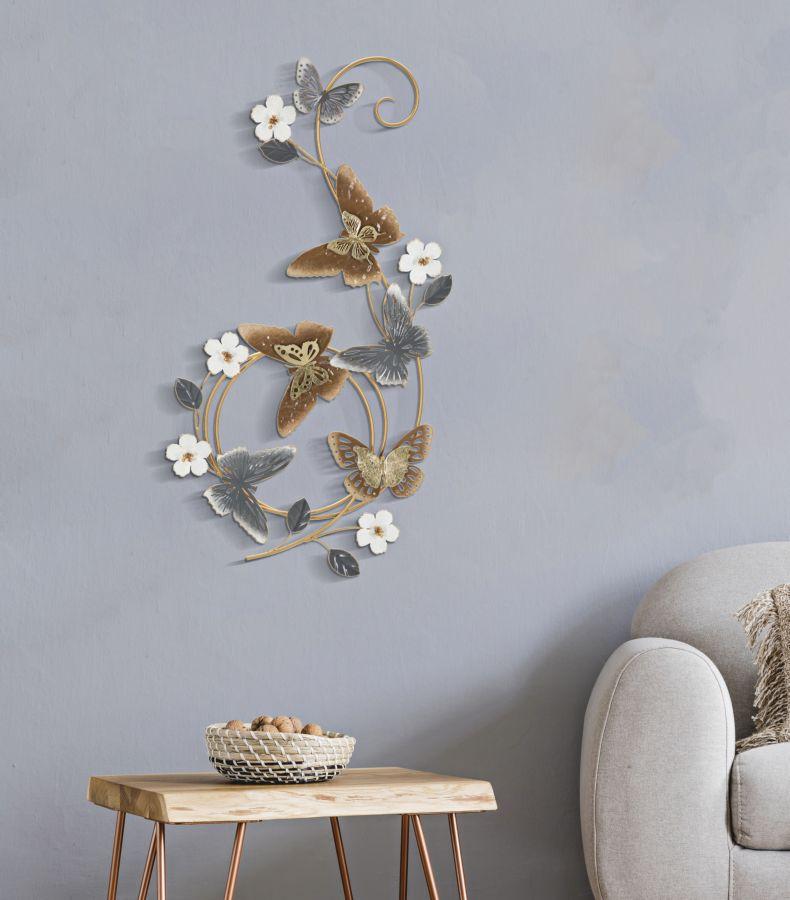 Wandpaneel aus Eisen Delis 45,1 x 5,1 x 87,6 cm