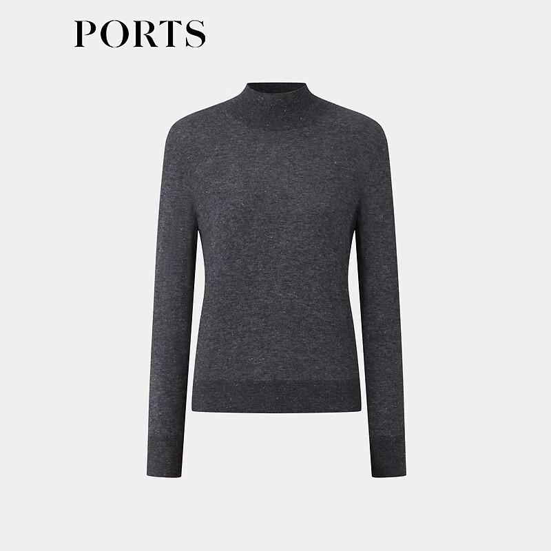 PORTS Women's Autumn/Winter Knit Long-Sleeve Round Neck Pullover