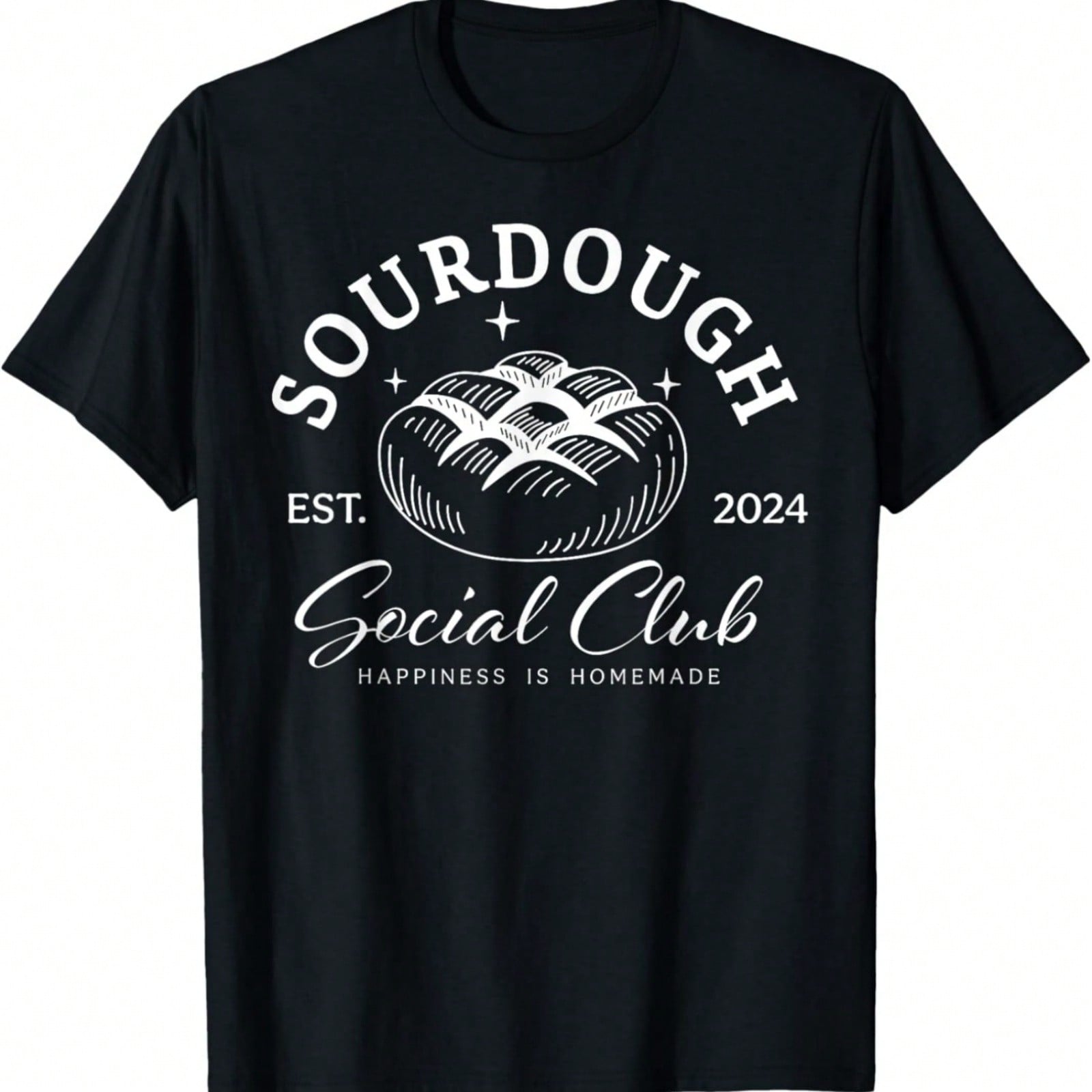 Sourdough Social Club Bread Wake & Bake T-Shirt S разноцветный