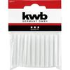 Klebepatronen - KWB - 989321 - Ø 7 mm - 12 Stück - Ideal für Heimwerken und Dekoration