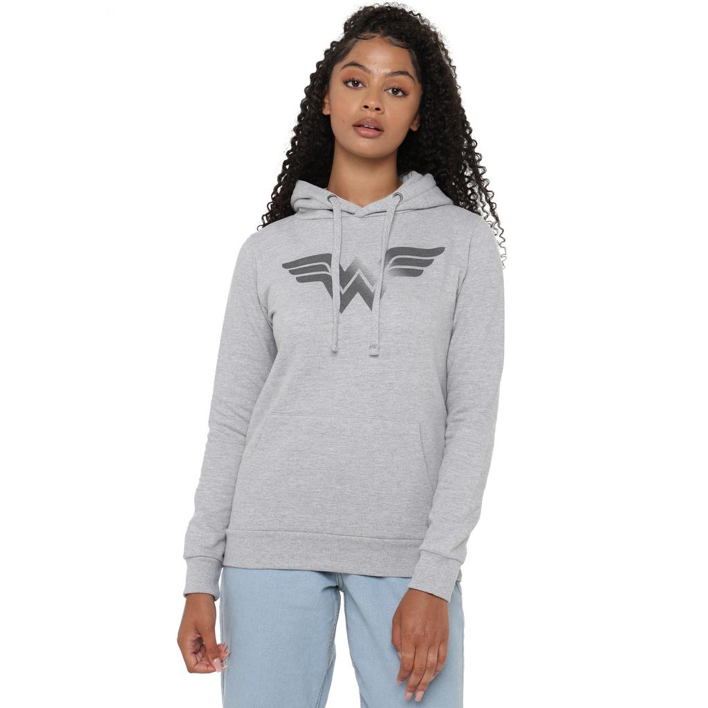 Wonder Woman Womens/Ladies Logo Hoodie