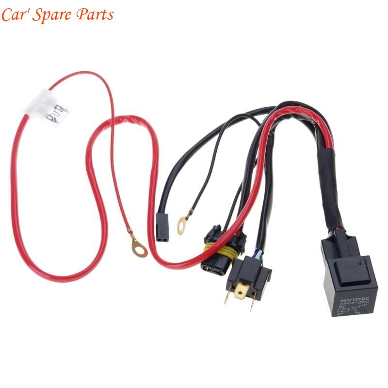 Y4UA Motorcycle Headlight Upgrades Cable High Efficiency Wiring for Modification Use