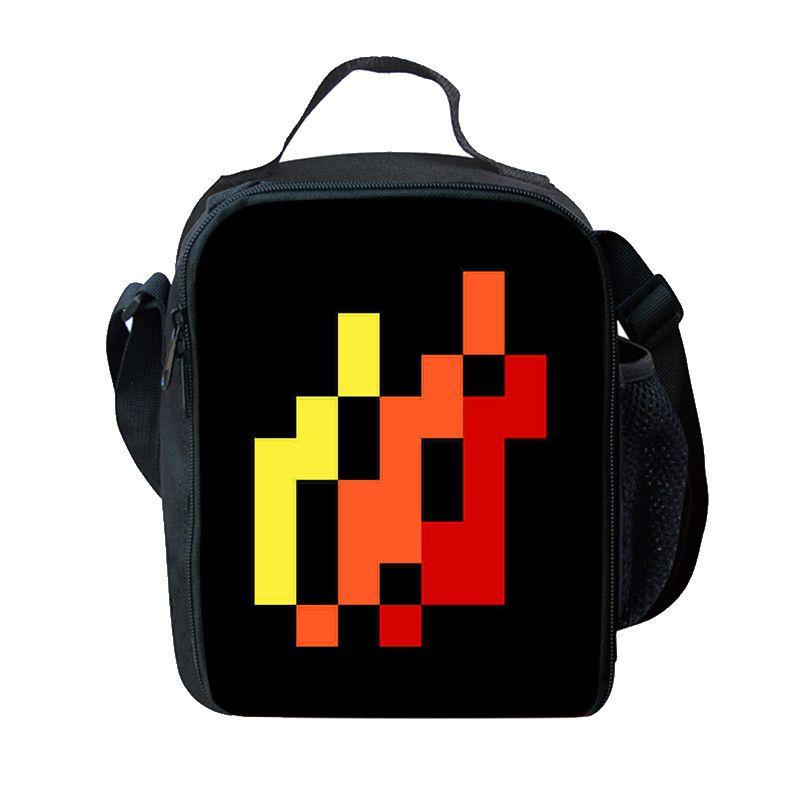 Preston Large Capacity Portable Aluminum Foil Insulation Bag For School Lunch Keep Your Food Cool Or Warm All Day