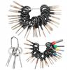41x Car Wire Terminal Removal Tool Kit Electrical Wiring Crimp Connector Pin Key